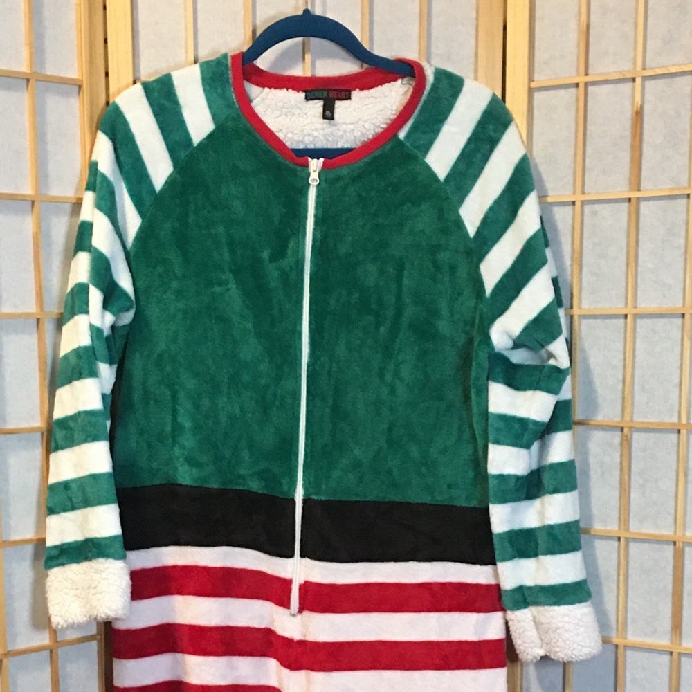 christmas derek heart onesie